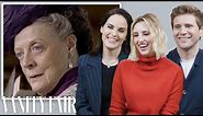 The Cast of Downton Abbey Reviews Maggie Smith's Most Iconic Moments | Vanity Fair