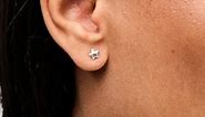 Kingsley Ryan sterling silver 6mm star stud earrings in silver | ASOS
