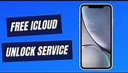 Free iPhone Xr iCloud Unlock Service