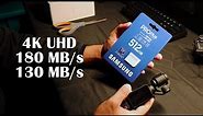 SAMSUNG PRO Plus microSD 512GB 180 MB/s for DJI Osmo Pocket 3 Review