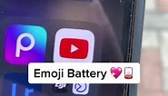 New emoji Battery 💖🪫 #iphoneemoji #emojihack #iphonehack #emojitrick #iphonetricks