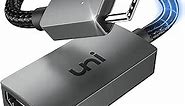 uni USB C to HDMI Adapter 4K, High Speed HDMI to USB-C Adapter, Type C (Thunderbolt 3/4) HDMI Converter Compatible with MacBook Pro/Air, Chromebook, XPS, Surface, iPhone 15 Pro/Max, Galaxy S23
