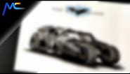 76. How to draw - The Tumbler - Batmobile - Dark Knight