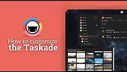 How to change the Wallpaper and activate Dark Mode in Taskade