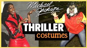 MICHAEL JACKSON HALLOWEEN COSTUMES!!! | 2 Ways to Dress Up Like MJ from THRILLER (2019)