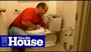 How to Install a New Toilet Flange | Ask This Old House