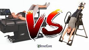 Inversion Table vs Spinal Decompression Therapy