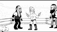 WWE Royal Rumble Cartoon feat. Bill Goldberg, Brock Lesnar, The Undertaker, Finn Balor and more
