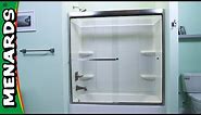 Tub and Shower Door Installation - Menards