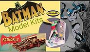 Batman Aurora Model Kits 60s Toys #VintageBatmanToys #BatmanCollection