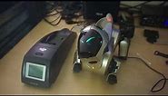 Sony robotic dog aibo ERS-210 IN DEPTH LOOK original ; box and details......