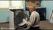 Washing Machine Repair - Replacing the Drive Belt (GE Part # WE12M29)