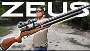 The World's Most Powerful Air Rifle!! (ZEUS 72 Cal)