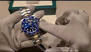 New Rolex Submariner blue dial two tone (bluesy) Ref. 126613LB unboxing and review