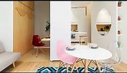 NEVER TOO SMALL Flexible Milanese Micro Apartment - 30sqm/340sqft