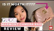 GUCCI MARMONT CAMERA BAG REVIEW | IS IT WORTH IT? | SIZE SMALL