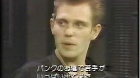Clash 1982 Paul Simonon interview @ Best Hits Japan