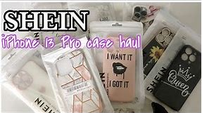 SHEIN iPhone 13 Pro Case Haul!