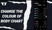 How To Change The Colour Of Body Chart On TradingView App