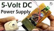 How to make 5 volt power supply in 5 minutes Easily