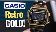Casio A168WEGB Cool Retro-Vintage Vibe!