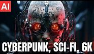 Futuristic Cyberpunk World: Mesmerizing Cinematic Images - Part 1