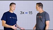 Algebra Basics: Solving Basic Equations Part 2 - Math Antics