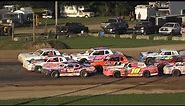 Street Stock 3 wide Start A-Feature at Crystal Motor Speedway, Michigan on 09-18-2022!!