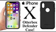 iPhone X - Otterbox Defender Case For iPhone X Unboxing & Hardware Review!