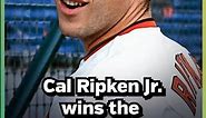 Nov. 24, 1982 – Cal Ripken Jr. wins the American League Rookie of the Year Award