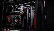 THE CLEANEST! Naruto x Itachi Theme Custom Water Cooled Gaming PC