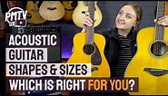 Acoustic Guitar Sizes & Shapes Explained - Which One Is Right For You?
