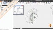 Inventor 101: Revolve, Project Geometry and Visual Style