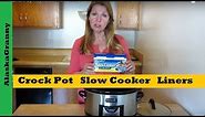 Slow Cooker Liners by Reynolds Product Review- No Clean Up Crock Pot Cooking