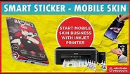 Smart Sticker For Mobile Skin Sticker in Inkjet Printer | Buy @ AbhishekID.Com