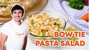 QUICK Bow Tie Pasta Salad Recipe for Your Next Picnic or Cookout!