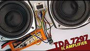 Amplifier using TDA7297 🗣️🔊 | Easy Build Tutorial | powerful amplifier !!