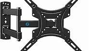 Full Motion TV Wall Mount Bracket Articulating Arms Swivels Tilts Extension for Most 26-55 Inch LED LCD Flat Curved Screen TVs, Max VESA 400x400mm up to 66lbs by Pipishell