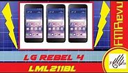 $40.00 Wal-Mart Straight Talk Phone | LG Rebel 4 LML211BL LTE 4G Smart Phone | Android 8, 5" Screen