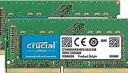 Crucial RAM 32GB Kit (16GBx2) DDR4 3200MHz CL22 (or 2933MHz or 2666MHz) Laptop Memory CT2K16G4SFD832A