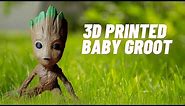 Baby Groot 3D Printed - Tutorial, Print Settings, Time Lapse, Showcase