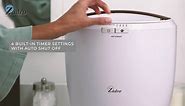 Zadro Countertop Towel Warmer, White/Oak