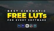 The 10 Best Free LUTs 2024 | Color Grading
