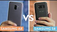 Galaxy A8 vs Galaxy S8 | Comparativo!