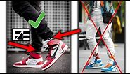 How to PROPERLY STYLE JORDAN 1s