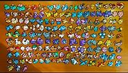 Drawing All GEN 1 Pokemon pixel art