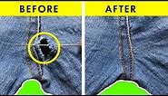 How to Fix Holes in Jeans: 6 ways to repair ripped & torn jeans