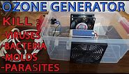 How to make OZONE GENERATOR, AIR CLEANER-OZONER