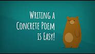 How to Write a Concrete Poem