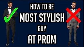 How to Be the Most Stylish Guy at Prom